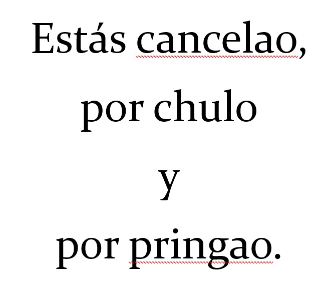 Cancelación